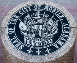 Seal of The City of Mobile Alabama | Founded-1702 | From Enchanting Tradition Enduring Progress | Mobile Alabama